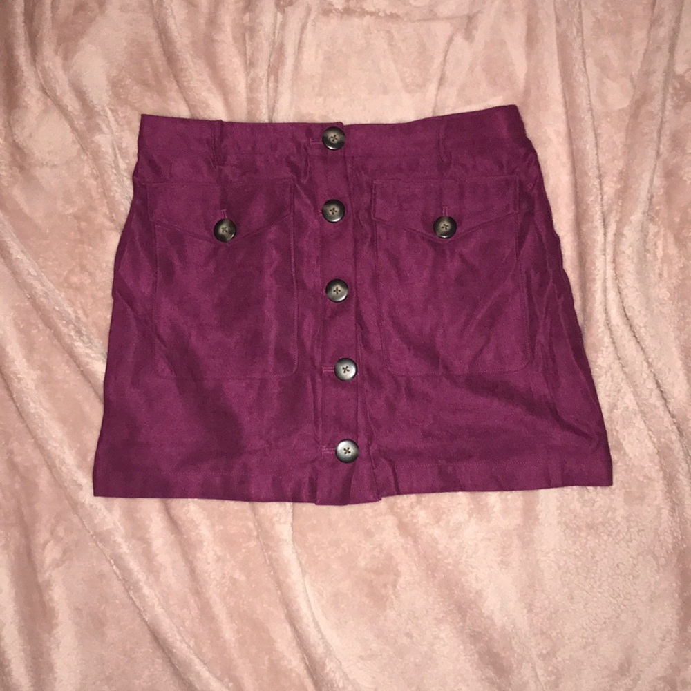 FAVLUX fashion plum skirt